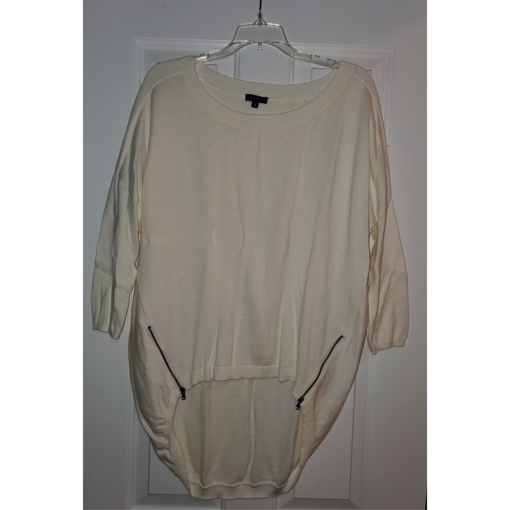 Express Zip High Low Sweater